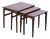 Mid-Century Danish Rosewood Nesting Tables from Brdr. Furbo, 1960s For Sale