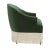 Textile Fringe Chair in Titan Emerald For Sale - Image 7 of 9