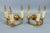 Empire French Brass and Bronze Three-Light Wall Sconces, 1920s, Set of 2 For Sale - Image 15 of 18