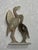 Hollywood Regency 20th-Century Modernist Carved Banded Onyx Avian Sculpture, Dated 1993 For Sale - Image 4 of 10