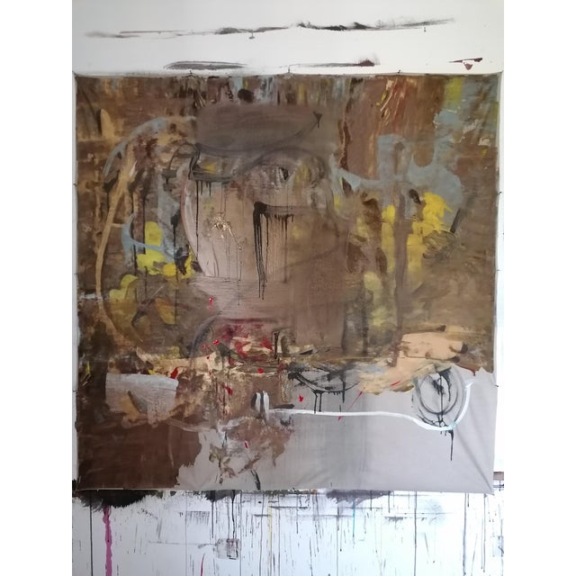 Stefano Mazzolini, Bucha, 2022, Acrylic & Oil Painting on Canvas For Sale - Image 11 of 15
