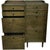 Enhance your space with this Set of 2 Vintage 4-Drawer Tallboys, each 18" wide. Featuring a warm wood finish, clean lines,...