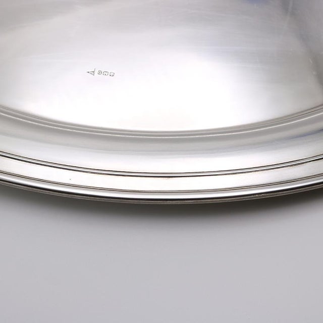 Art Nouveau Period Sterling Silver Tray England 1893 For Sale - Image 17 of 18