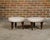 Pair of English Mahogany Stools with 19th Century Turned Legs on Casters For Sale In Atlanta - Image 6 of 10