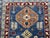 Blue Blue Kazak Style Tribal Runner Rug - 2'9" X 10'3" For Sale - Image 8 of 11