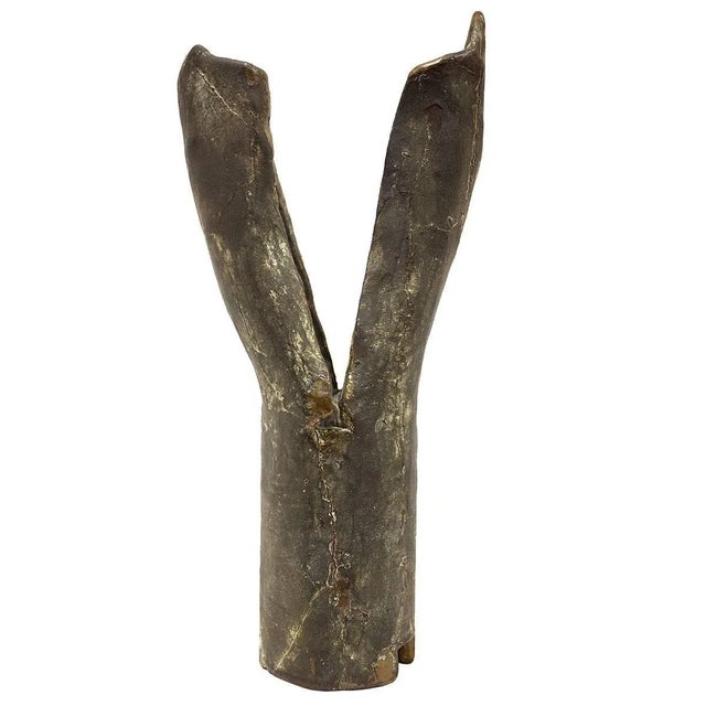Mid 20th Century Ruth Vollmer, Minimalist Abstract Bronze Sculpture For Sale In Miami - Image 6 of 6