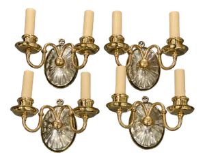 1920’s Caldwell Mirror Sconces - Pair