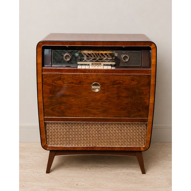 Music Cabinet 7050 by Grundig, 1950s For Sale - Image 10 of 10