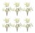 Mini Fern Foliage Bush with Sprout Accent (Set of 6) For Sale