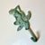 1970s Vintage Nautical Coastal Cast Iron Verdigris Mermaid Wall Hook. For Sale - Image 15 of 16