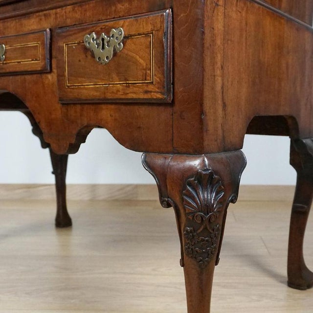 Wood George II Walnut Chest on Stand with Cabriole Legs For Sale - Image 7 of 18