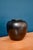 1950s Black Glazed Ceramic Vase from Elchinger, Soufflenheim, Alsace, 1950s For Sale - Image 5 of 8