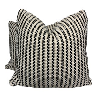 Dedar "Catinelle" in Color 001 22" PIllows-A Pair For Sale
