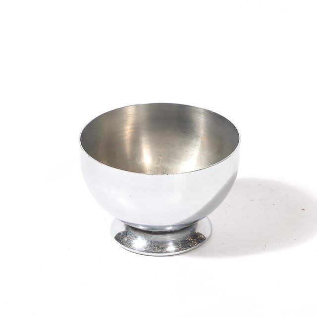 1930s 1930s Set of Six Art Deco Chrome Cordials Signed Chase For Sale - Image 5 of 10