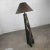 Postmodern Postmodern Artmaster Studios Geometric Triangular Hand Painted Plaster Floor Lamp For Sale - Image 3 of 13