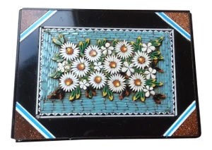 19th Century Micro Mosaic Paper Weight