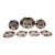 Antique English Amari With St Paul’s Churchyard London Stamp - Set of 7 For Sale