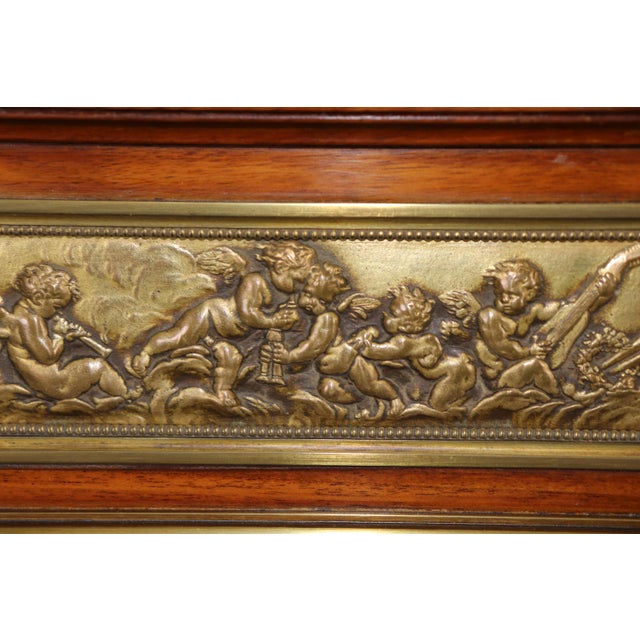 Francois Linke French Louis XV Style Bronze Mounted Narrow Vitrine C. 1915 For Sale - Image 10 of 16