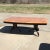 Tapered Dining Table in Birds Eye Maple For Sale - Image 11 of 12