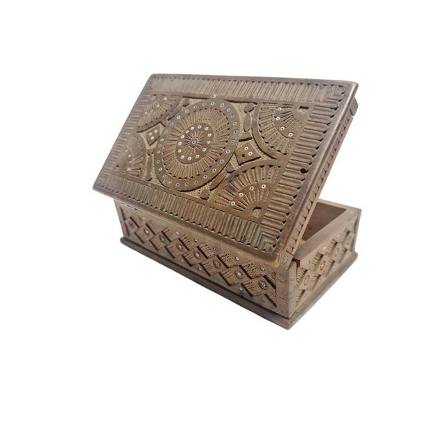 Wood Vintage Hucul Wooden Box, 1920s For Sale - Image 7 of 16