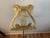 Vintage Brass Lyre Music Stand For Sale - Image 4 of 5