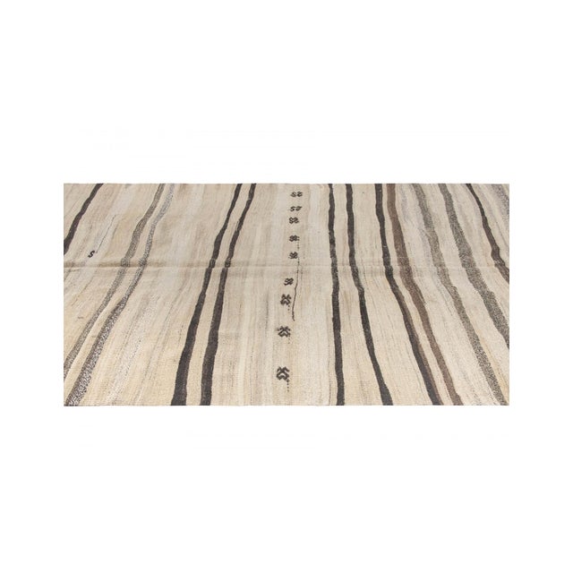Vintage Modern Turkish Kilim Rug - 5`7" X 13`0" For Sale - Image 4 of 6
