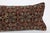 Handwoven Antique Tribal Lumbar Pillow – Museum‑Quality Textile -15'' X 38'' For Sale In Tampa - Image 6 of 11