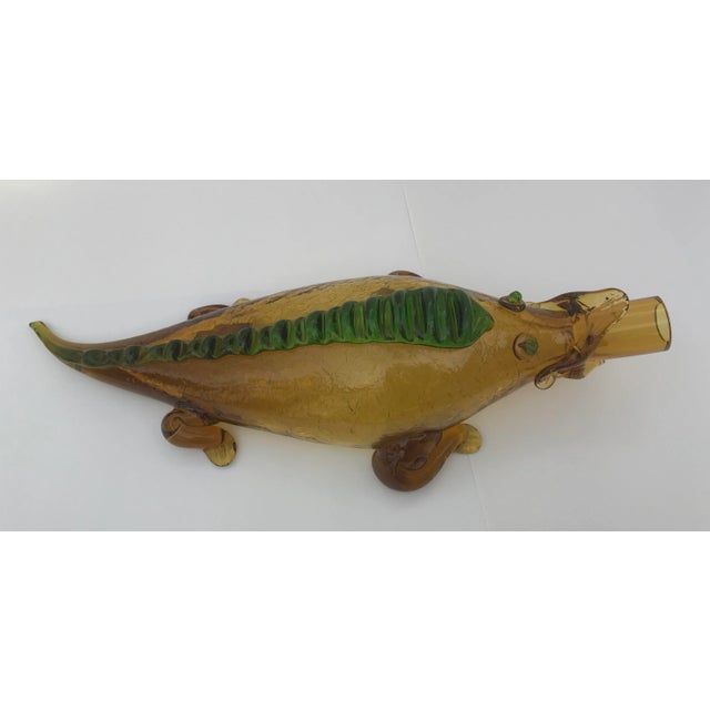 Famous for its Venetian and Murano glass creations, Italy has been a center of glassmaking since Roman times. This hand...