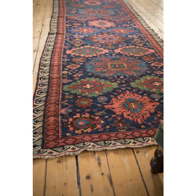 Antique Soumac Design Rug Runner - 4'1" x 9' For Sale In New York - Image 6 of 10
