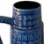 Large Pottery Model 416 Inka Blue Floor Vase from Kreuz Ceramics, West Germany For Sale - Image 5 of 7