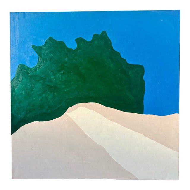 Desert Highway, Acrylic on Canvas in the Style of Bodasca For Sale