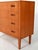 Brown Scandinavian Teak Chest of Drawers, 1960s For Sale - Image 8 of 11