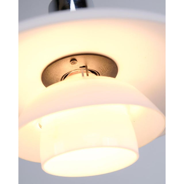 Louis Poulsen Model PH 2/1 Pendant Lamp in Chrome by Poul Henningsen for Louis Poulsen, 2010s For Sale - Image 4 of 9
