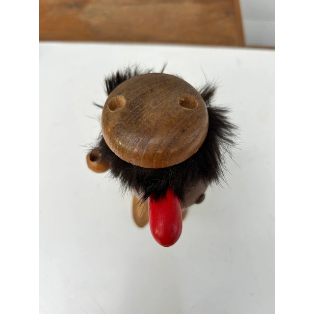 Mid 20th Century Wooden Kreiss Corp Viking Figurine For Sale In Milwaukee - Image 6 of 7