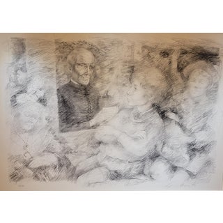 Lucien-Philippe Moretti, Monochrome, 1980, Lithograph For Sale