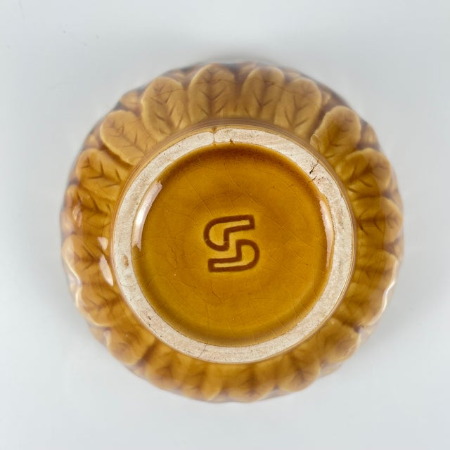 Cherry Slipware Sugar Bowl from Sarreguemines, 1970s For Sale - Image 9 of 10
