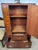 This is a charming Vintage Walnut Tall Boy dresser that would excentuate a mid 20th century bedroom home decor. The tall...