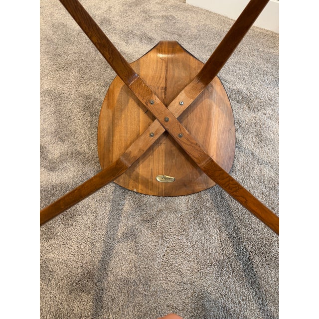 1950s 1950s Set of 8 Vintage Cherner Dining Chairs – First-Gen Plycraft Production With “Designed by Bernado” Labels For Sale - Image 5 of 12