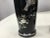 1920s Black Glass Silver Overlay Japanese Style Vases-a Pair For Sale - Image 9 of 12