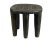Dark Green African Colorful Nupe Stool / Table Nigeria 18" W For Sale - Image 8 of 8
