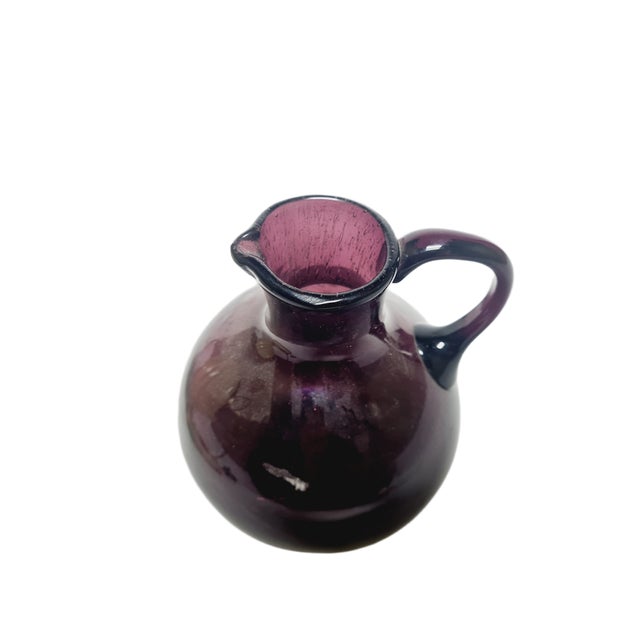 Vintage Polish Jug by Zbigniew Horbowy for Sudety Glassworks, 1970s For Sale - Image 6 of 18