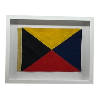 Coastal Wall Decor Letter "Z" Framed Wall Art For Sale