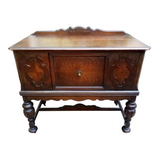 Early 20th Century Jacobean Style Small Buffet Read Below on Sale for $795 Now $775 or Sideboard Cabinet For Sale