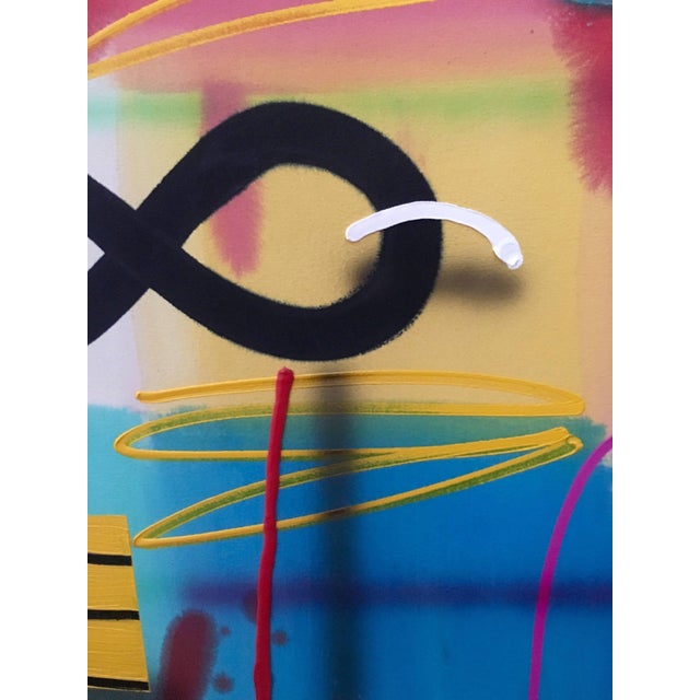 Abstract Joseph Stabilito, Untitled, East Village Graffiti Art For Sale - Image 3 of 5