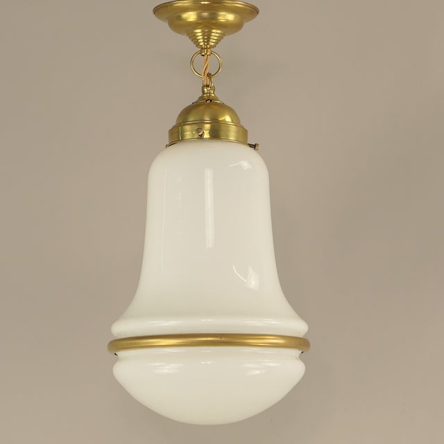 Luzette Pendant Lamp by Peter Behrens for Siemens, Germany, 1920s For Sale - Image 6 of 11