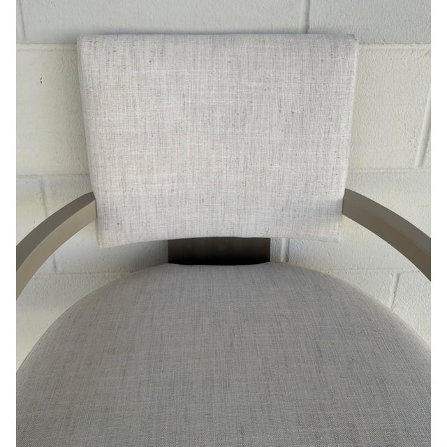 Caracole Modern White Reserved Seating Dining Chairs Set of 6 For Sale - Image 10 of 13