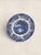 Vintage English Blue & White Transferware Broadhurst Staffordshire Ironstone Dinner Plates, Set of 3 A pastoral fishing...