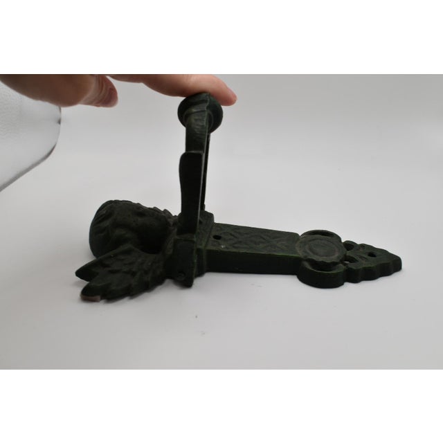 Cast Iron Angel Door Knocker For Sale - Image 11 of 11