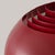 1960s 1960s Morelli Black Nickel Wall Sconce by Nova of California - Half Dome Crimson Red Shade, Modern Light Fixure, Black Nickel, Slide Dimmer For Sale - Image 5 of 7