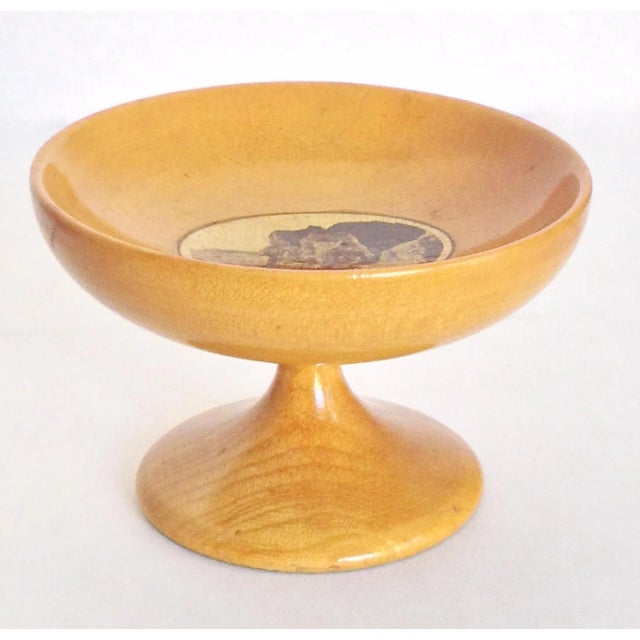 Antique Mauchline Ware Treen Souvenir Set Bunker Hill, Stratford, Giant's Causeway For Sale - Image 9 of 10